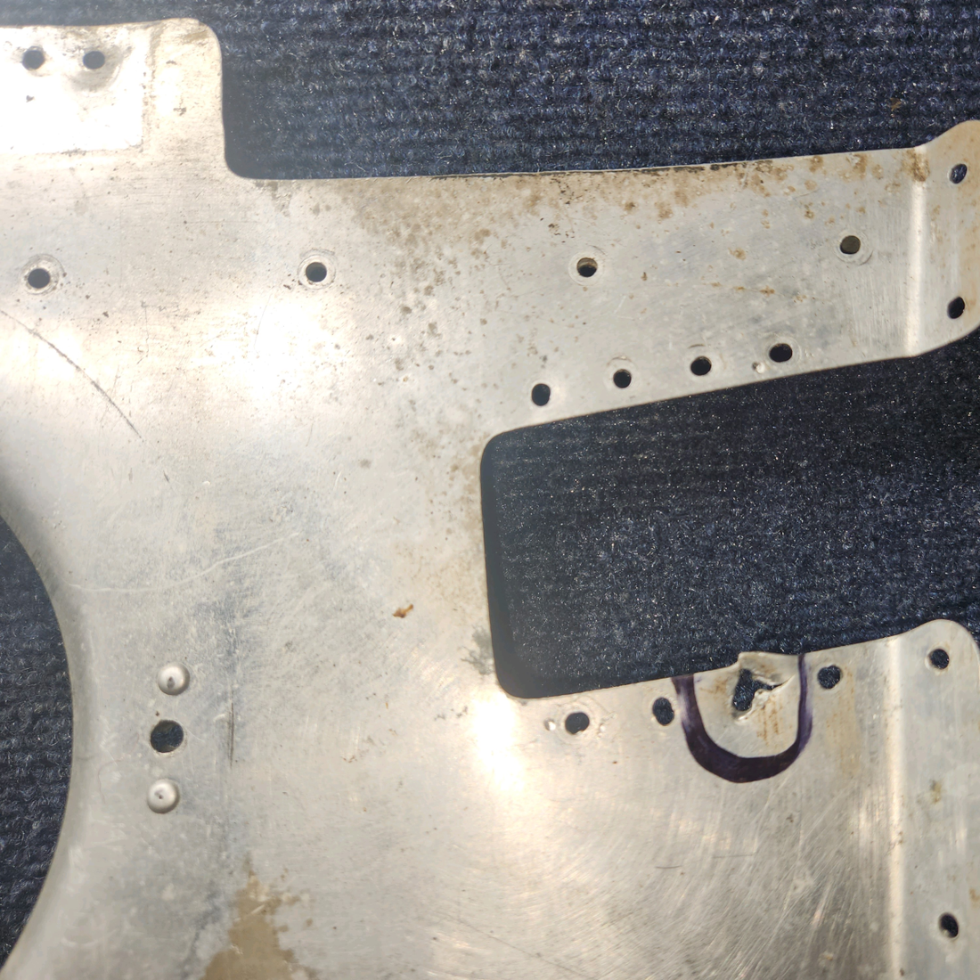 Used aircraft parts for sale, 0412030-3 cessna 150G Floorboard Assembly