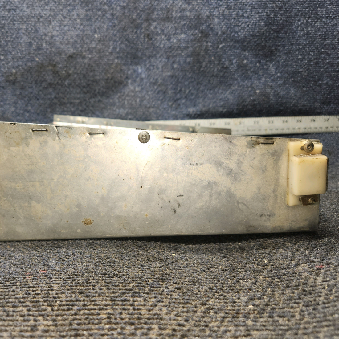 Used aircraft parts for sale, 0513320-8, 0513321-1 Cessna 172 E Map Box & Door Assembly - Black
