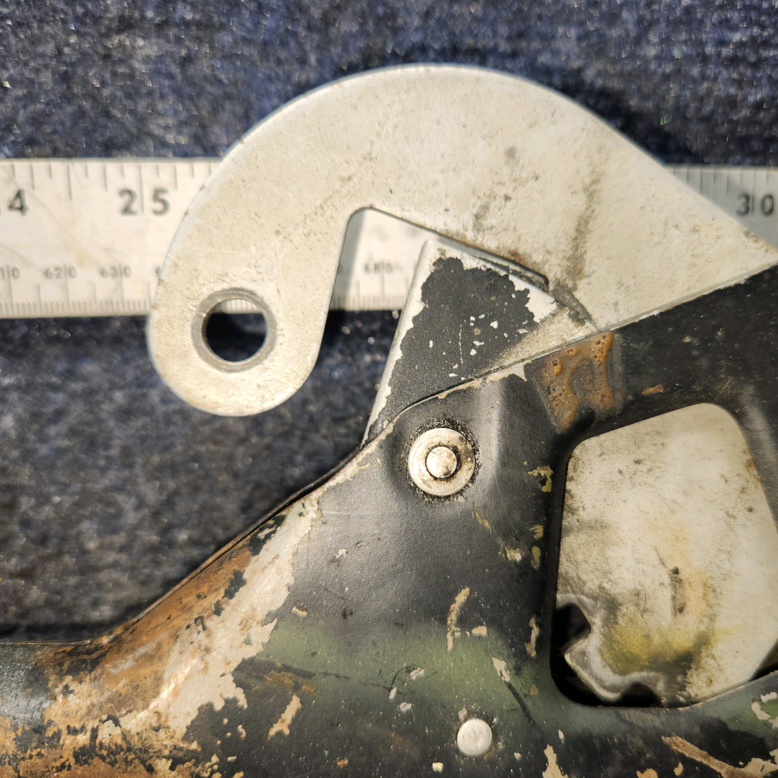 Used aircraft parts for sale, 0510166-4 Cessna C175 Control Level Flap Assy