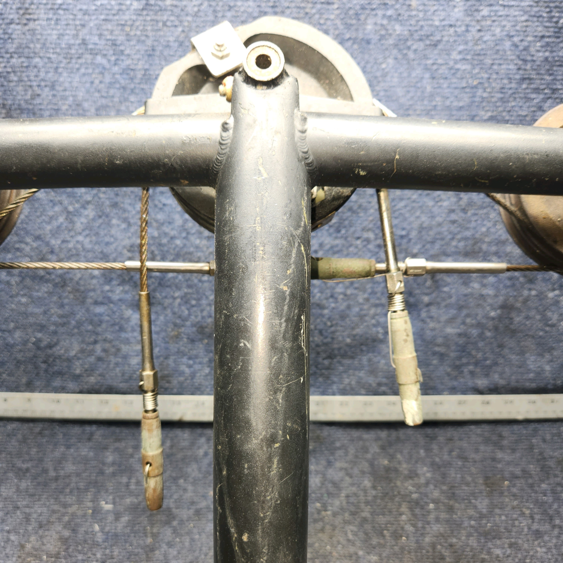 Used aircraft parts for sale, 2460033-1 Cessna 172RG WHEEL ASSY- YOKE STEERING