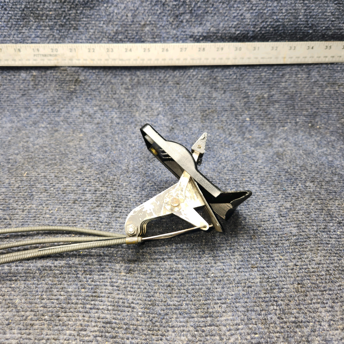 Used aircraft parts for sale, 22463-000 PIPER PA-24-250 Cabin Air Control Assembly W/ Cables
