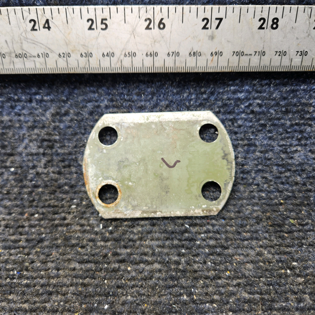 Used aircraft parts for sale, 0541157-2 Cessna 172E Landing Gear Shim