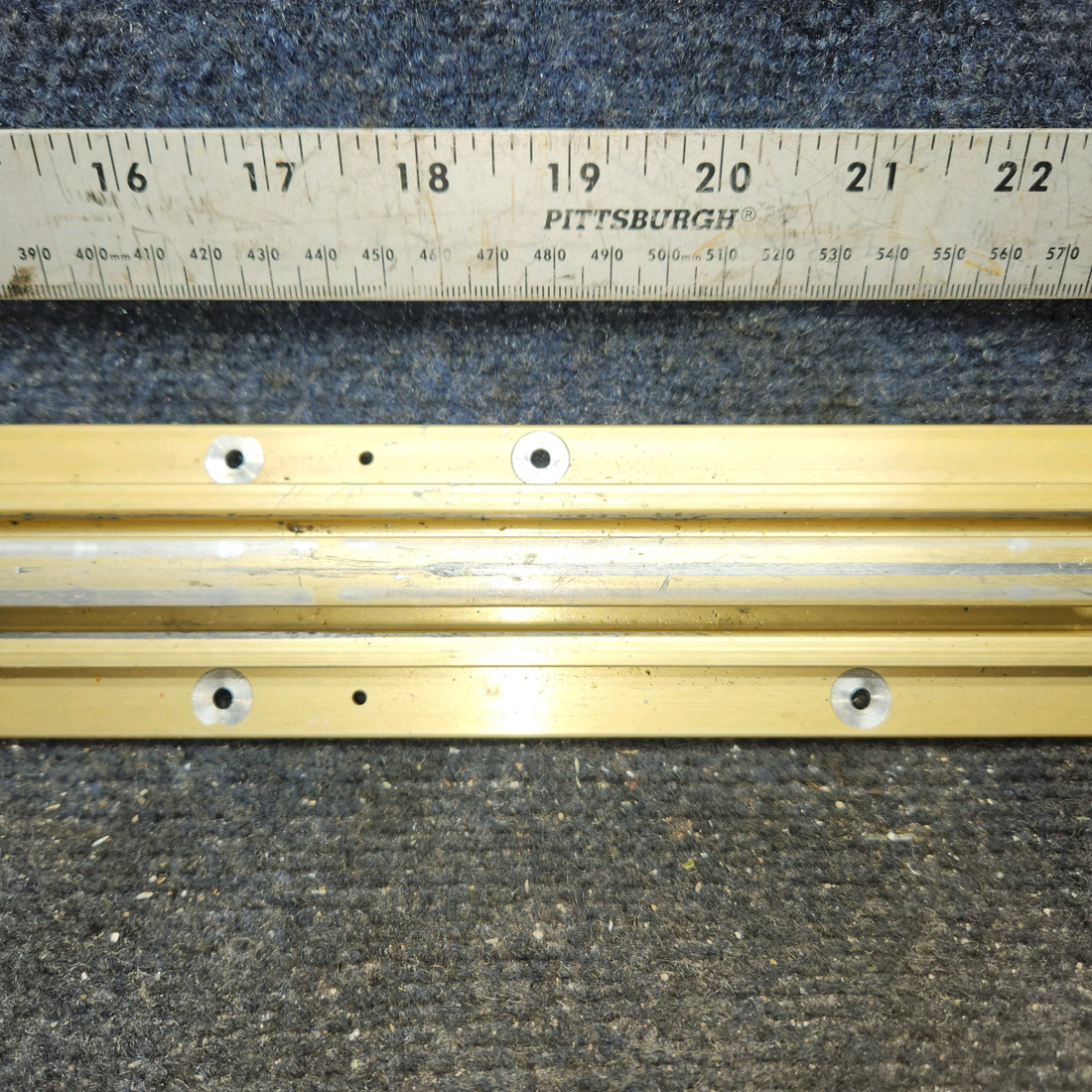 Used aircraft parts for sale, 0511240-2 McFarlane Aviation Cessna 172E Outboard Seat Rail LH