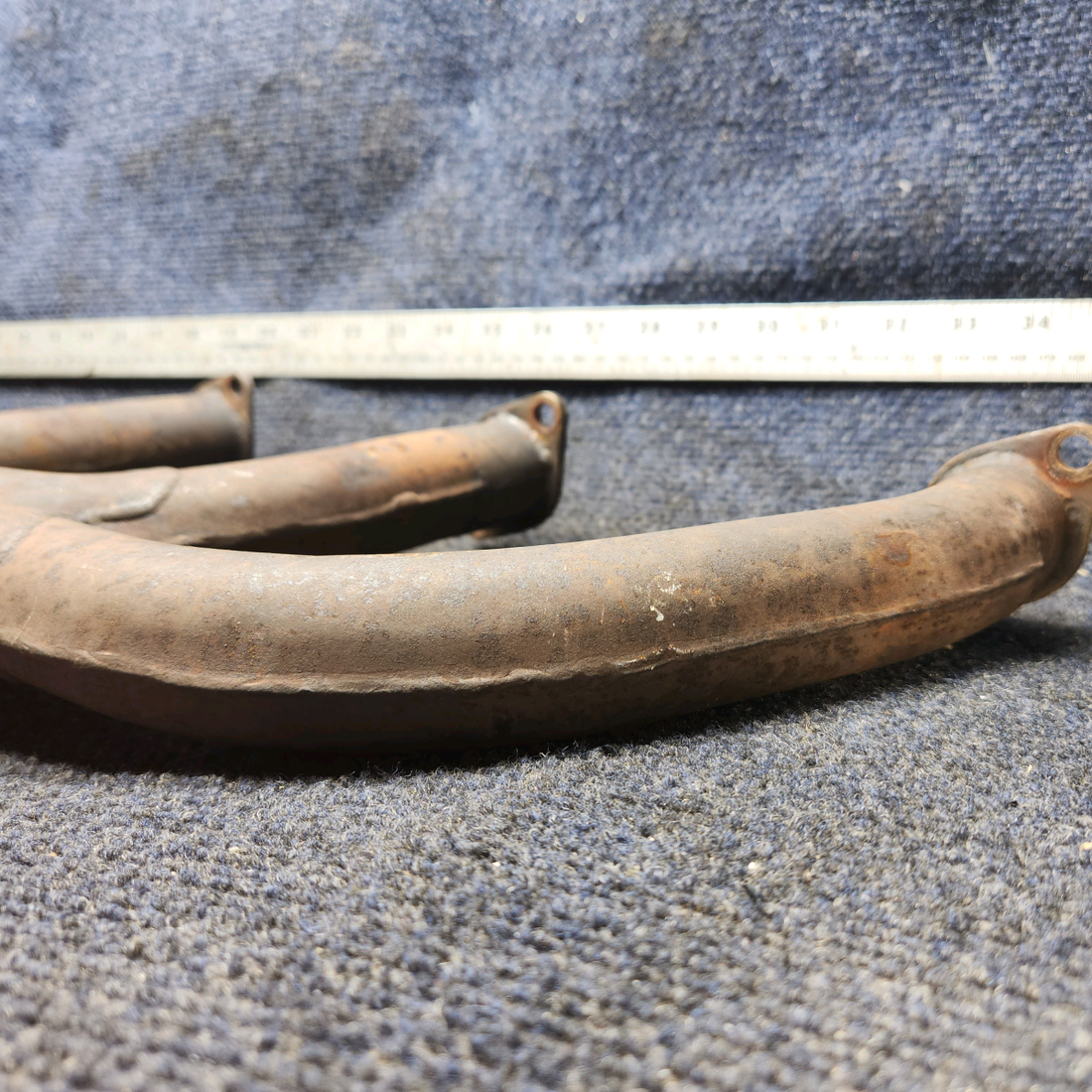 Used aircraft parts for sale, 35-950118 Beechcraft 35-33 Exhaust Stack with EGT Boss – LH