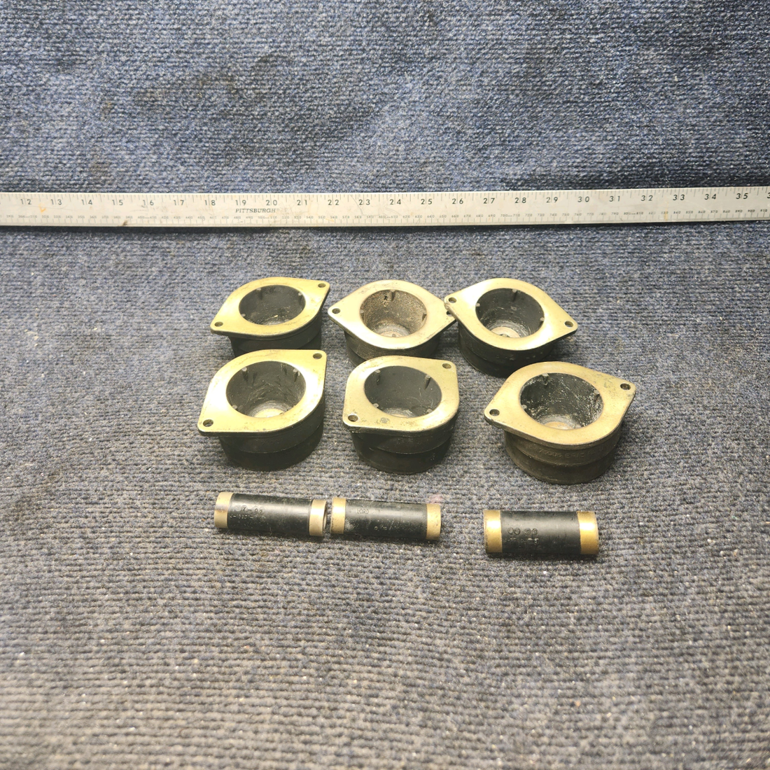 Used aircraft parts for sale, J-12454-1 Lord Piper PA28-140 Engine Shock Mount (Price Per Each)