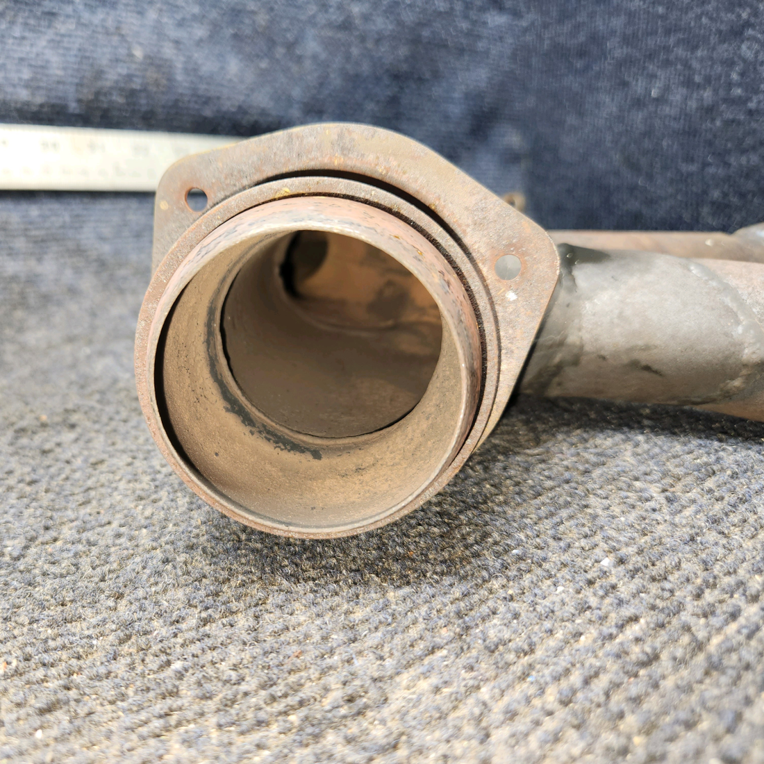 Used aircraft parts for sale, 35-950116 Beechcraft 35-33 Exhaust Stack with EGT Holes – RH