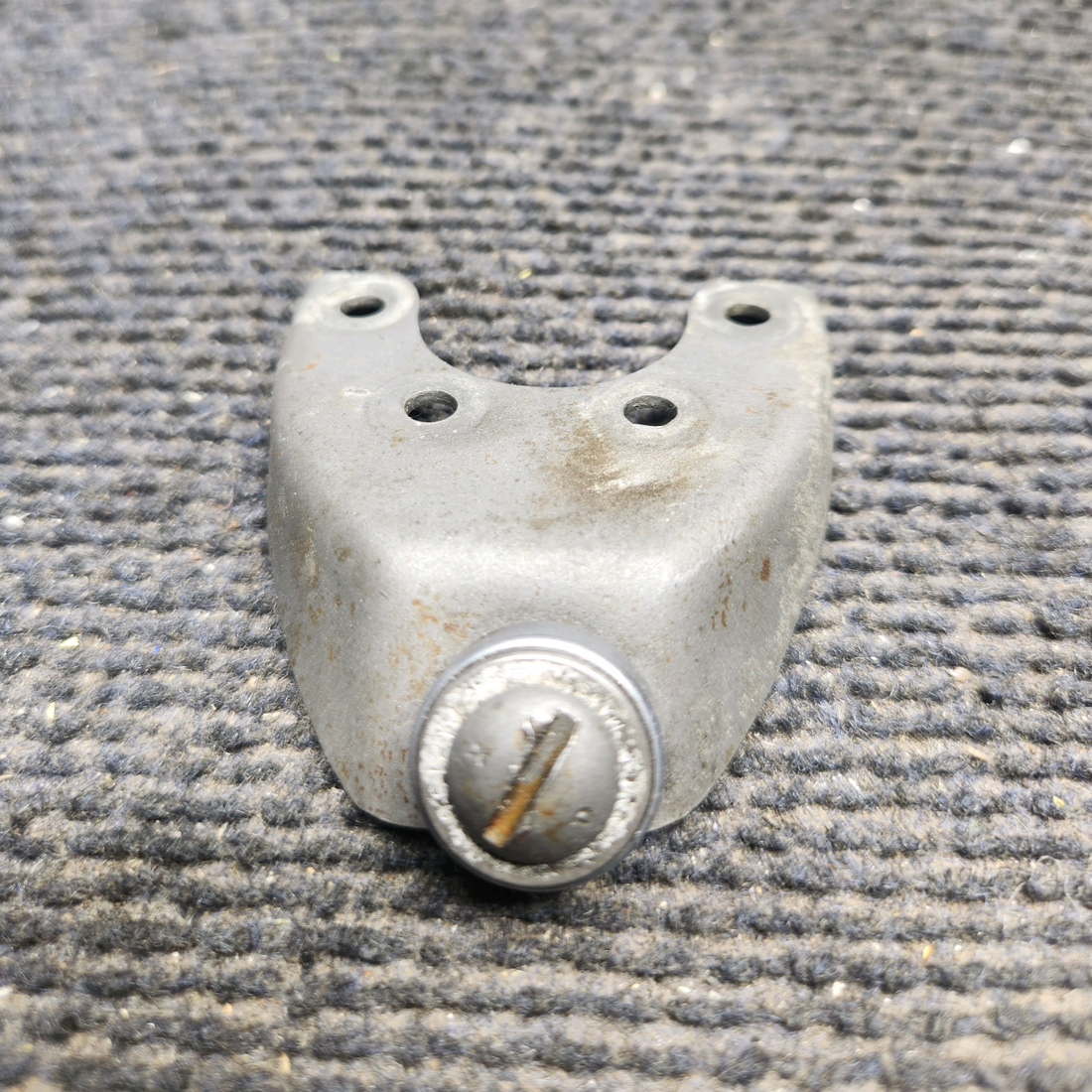 Used aircraft parts for sale, 35-825024-2 Beechcraft 35-33 Nose Gear Roller Bracket Assembly