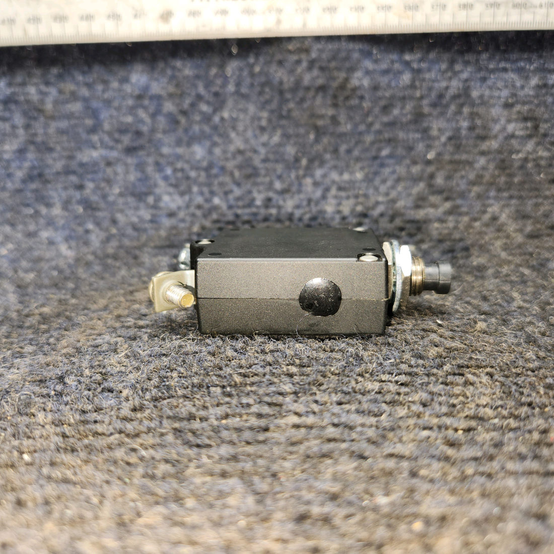 Used aircraft parts for sale, W23-X1A1G-50 Tyco Electronics W23 Series PIPER PA-24-250 Circuit Breaker – 50 Amps, Price per Each