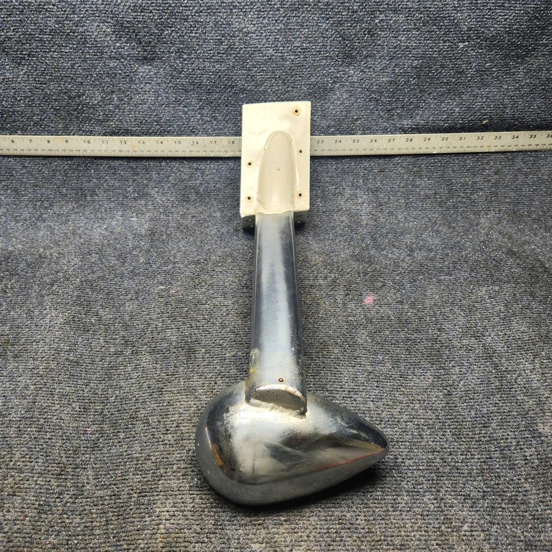 Used aircraft parts for sale, 002-430076-23 Beechcraft F33A STEP ASSIST ASSY (CHROME)