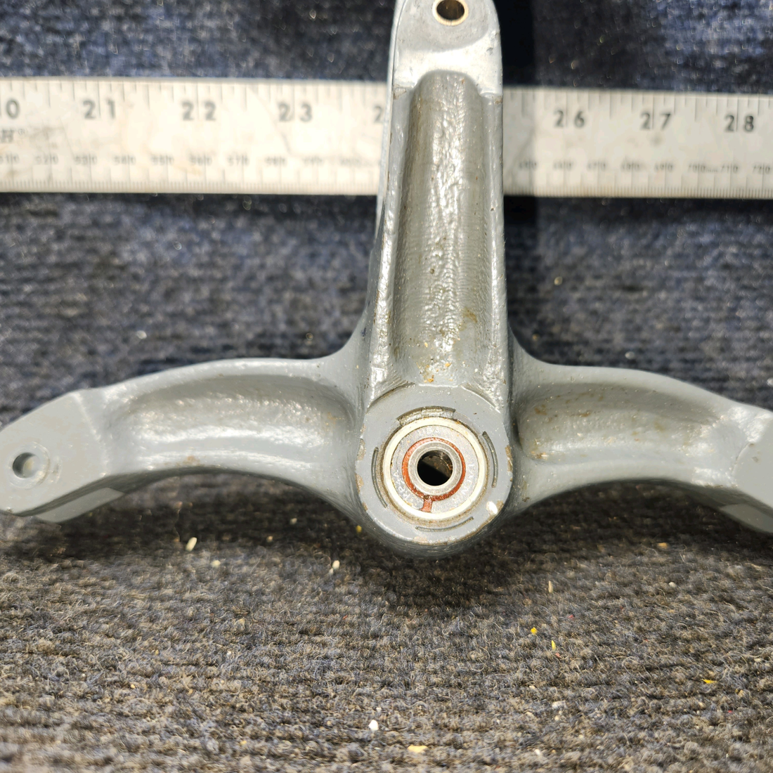 Used aircraft parts for sale, 35-524137 BEECHCRAFT F35 Bellcrank Rudder Pedal Control LH