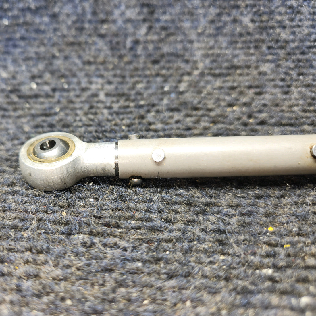 Used aircraft parts for sale, 35-524066-2 BEECHCRAFT F35 Rudder Pedal Push Rod Tube Assembly