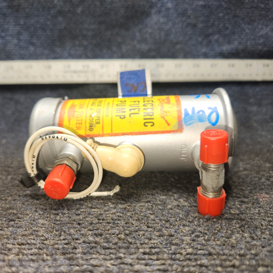 Used aircraft parts for sale, 476-088 Bendix Electronic Fuel Pump 24V