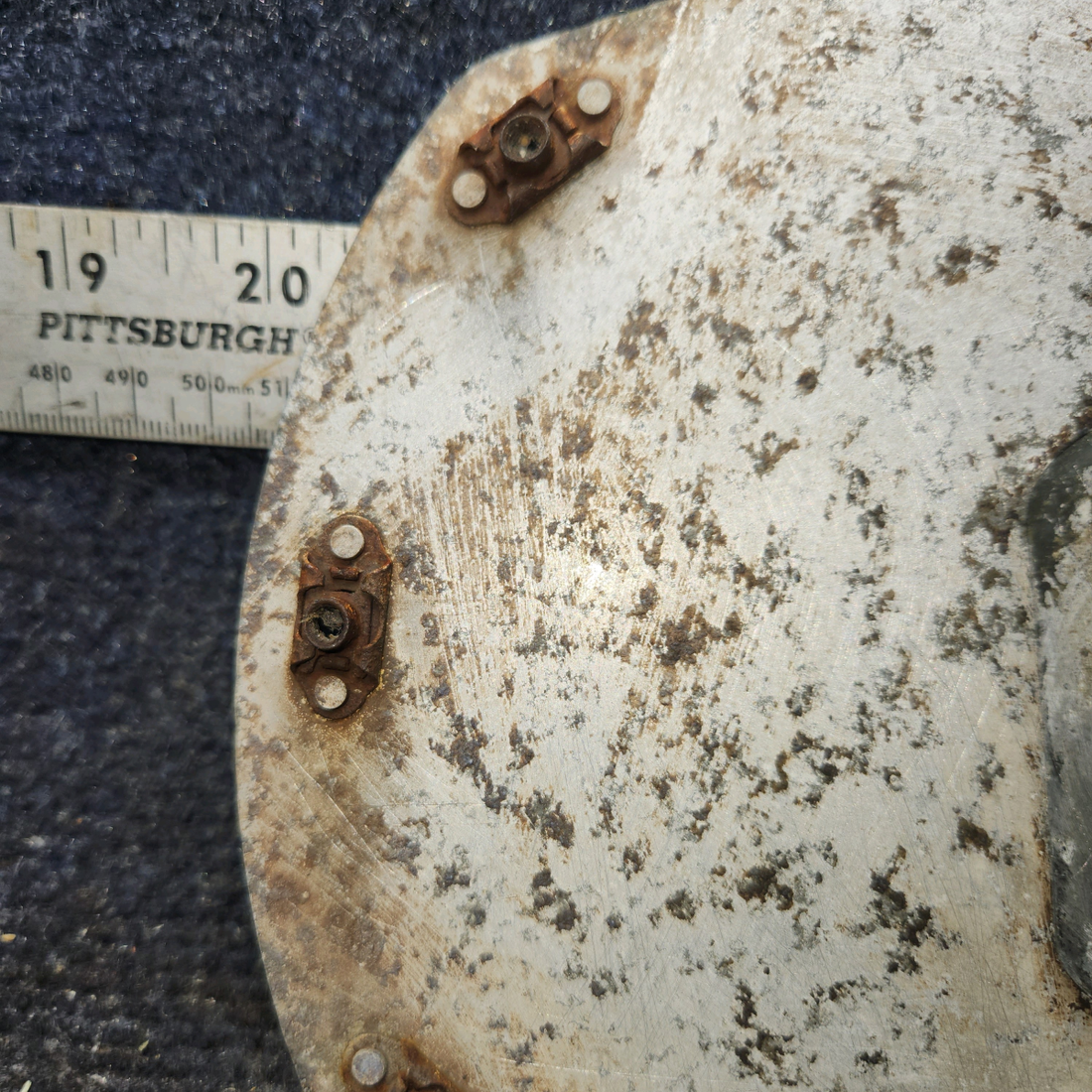 Used aircraft parts for sale, 1441010-24 Cessna 172F Wheel Fairing Mounting Plate - RH