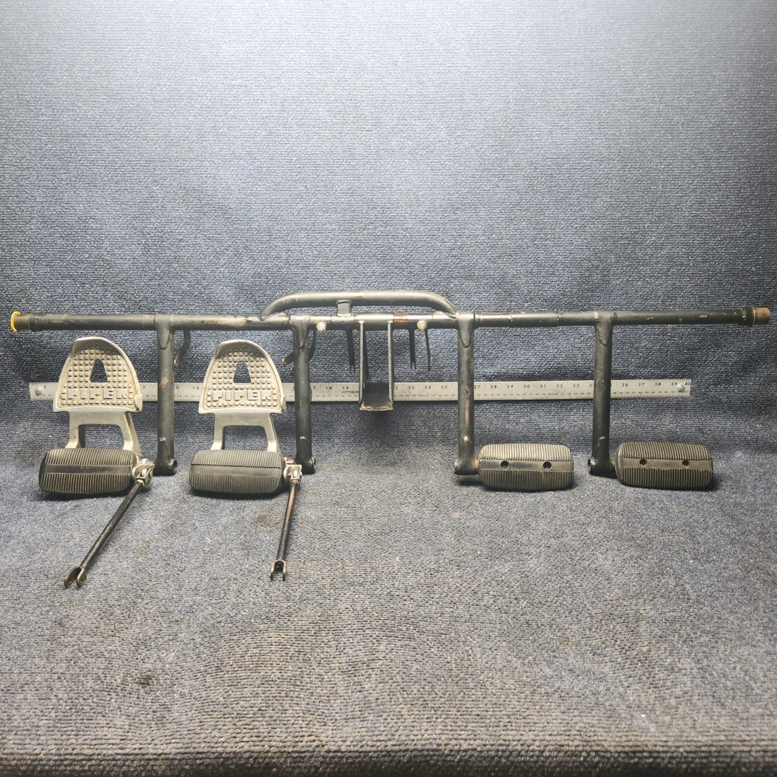 Used aircraft parts for sale, 63459-002 Piper PA28-140 Rudder Pedal Assy LH Brake Only