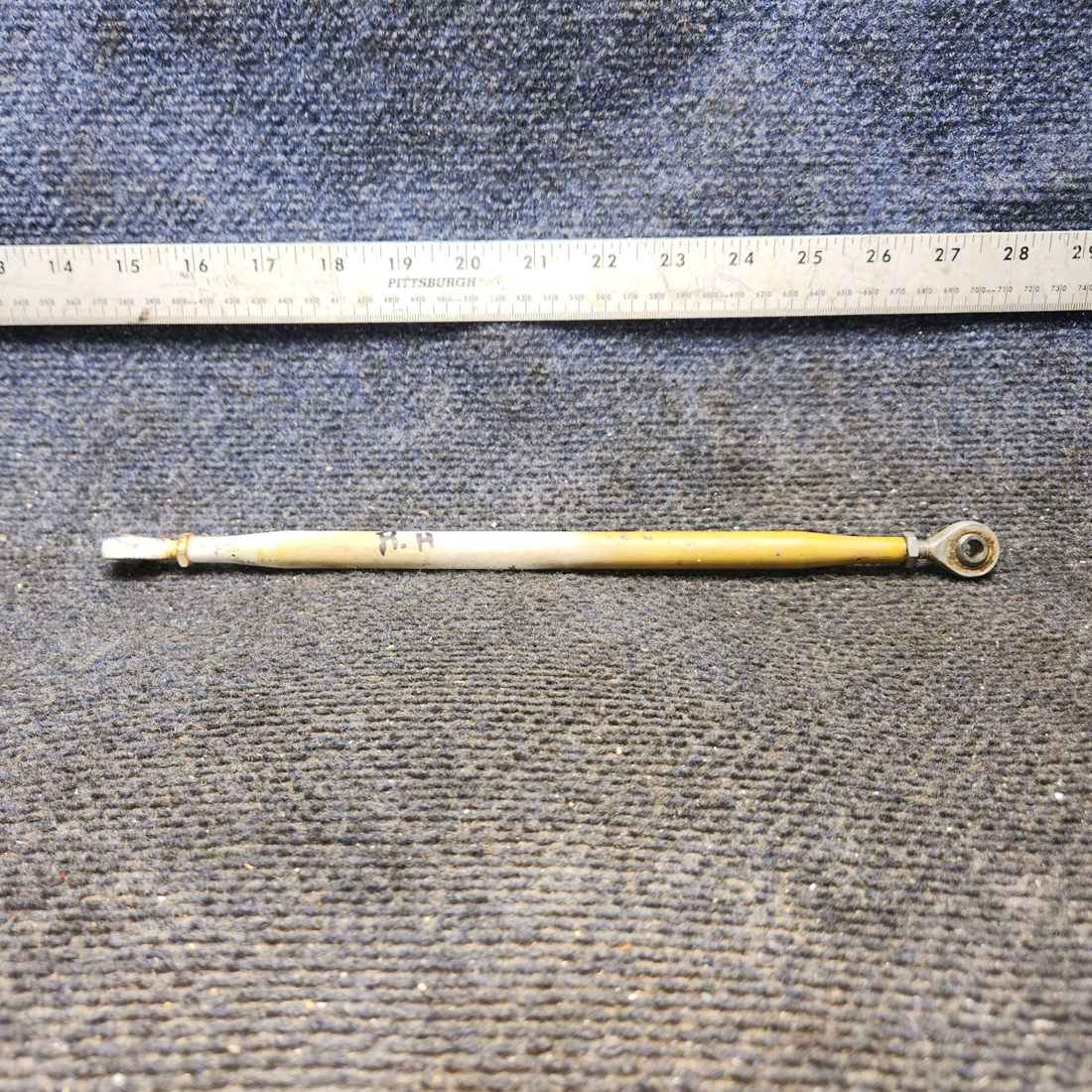 Used aircraft parts for sale, 35-521152-4 Beechcraft 35-33 Aileron Tube Assembly