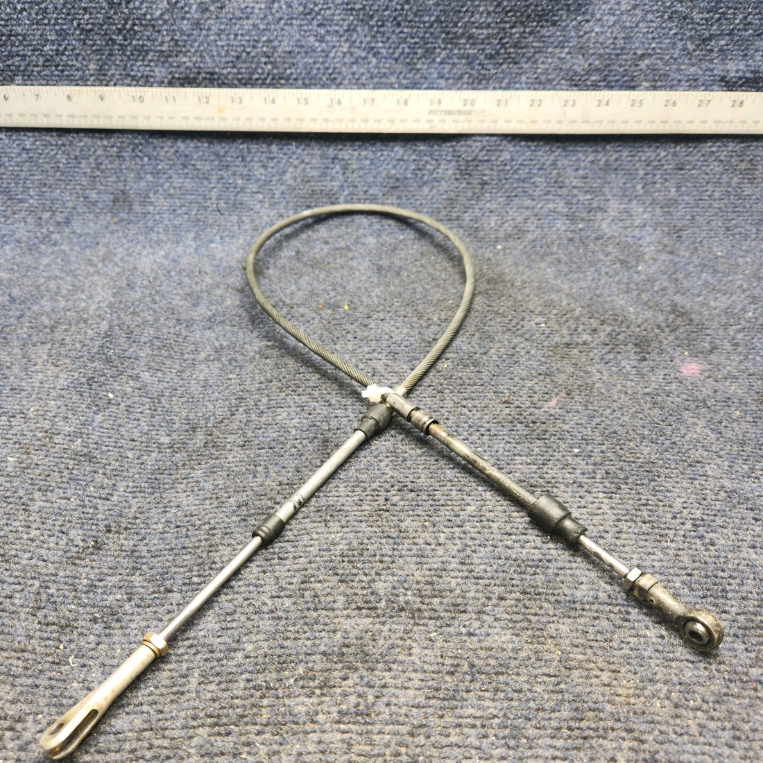 Used aircraft parts for sale, 455-352 PIPER PA28-161 Warrior III MIXTURE CONTROL CABLE (L: 40-3/4")