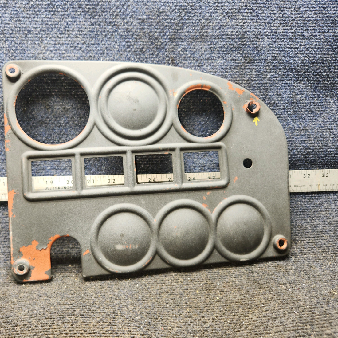 Used aircraft parts for sale, 0513319-4 Cessna 172F Engine Instruments Cover