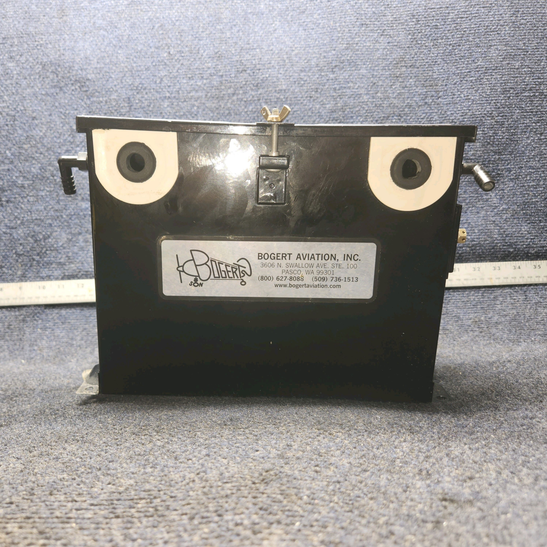 Used aircraft parts for sale, 21524-02BA Bogert Aviation INC PIPER PA-24-250 Replacement Battery Box W/Lid - STC# SA01582SE