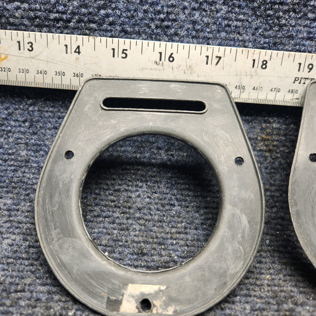 Used aircraft parts for sale, 65735-019 Piper Pa28-161 AIR VENT FLANGE (BLACK) "SET OF TWO"