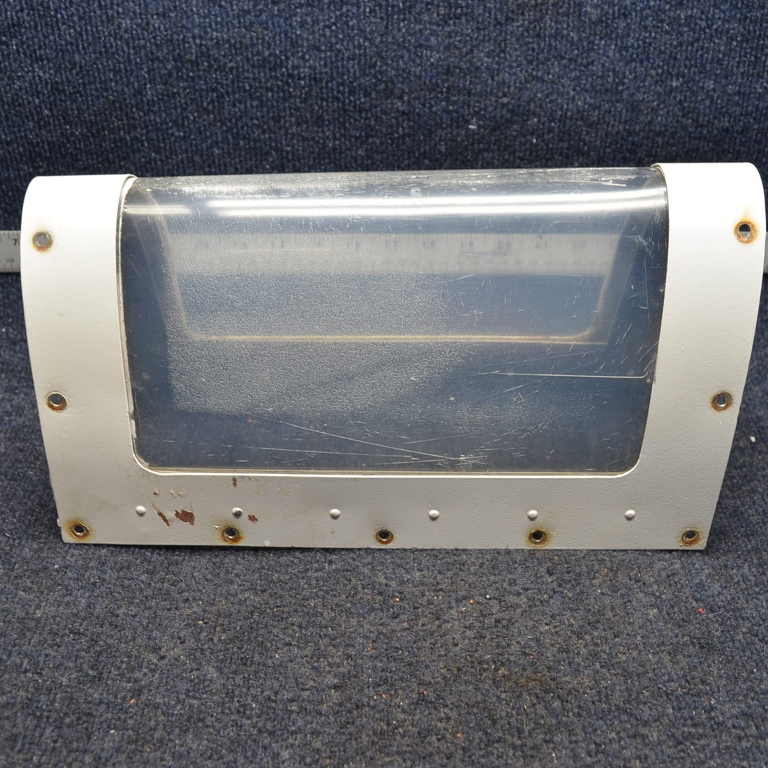 Used aircraft parts for sale, 0523115-3 Cessna C175 CESSNA LANDING LIGHT WINDOW