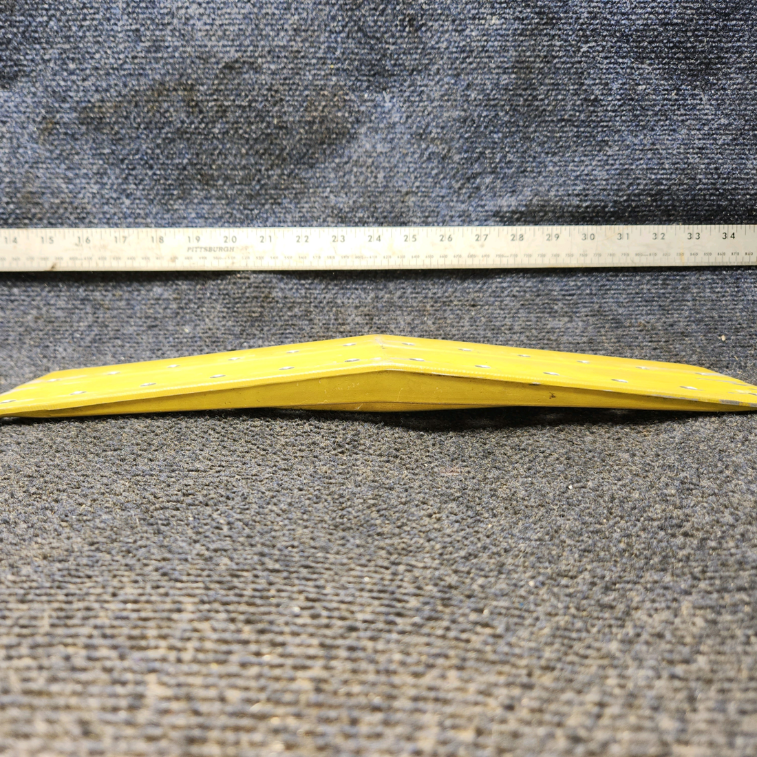 Used aircraft parts for sale, 169-110014-1 Beechcraft C23 SUNDOWNER Wing Splice Plate Upper Main Spar