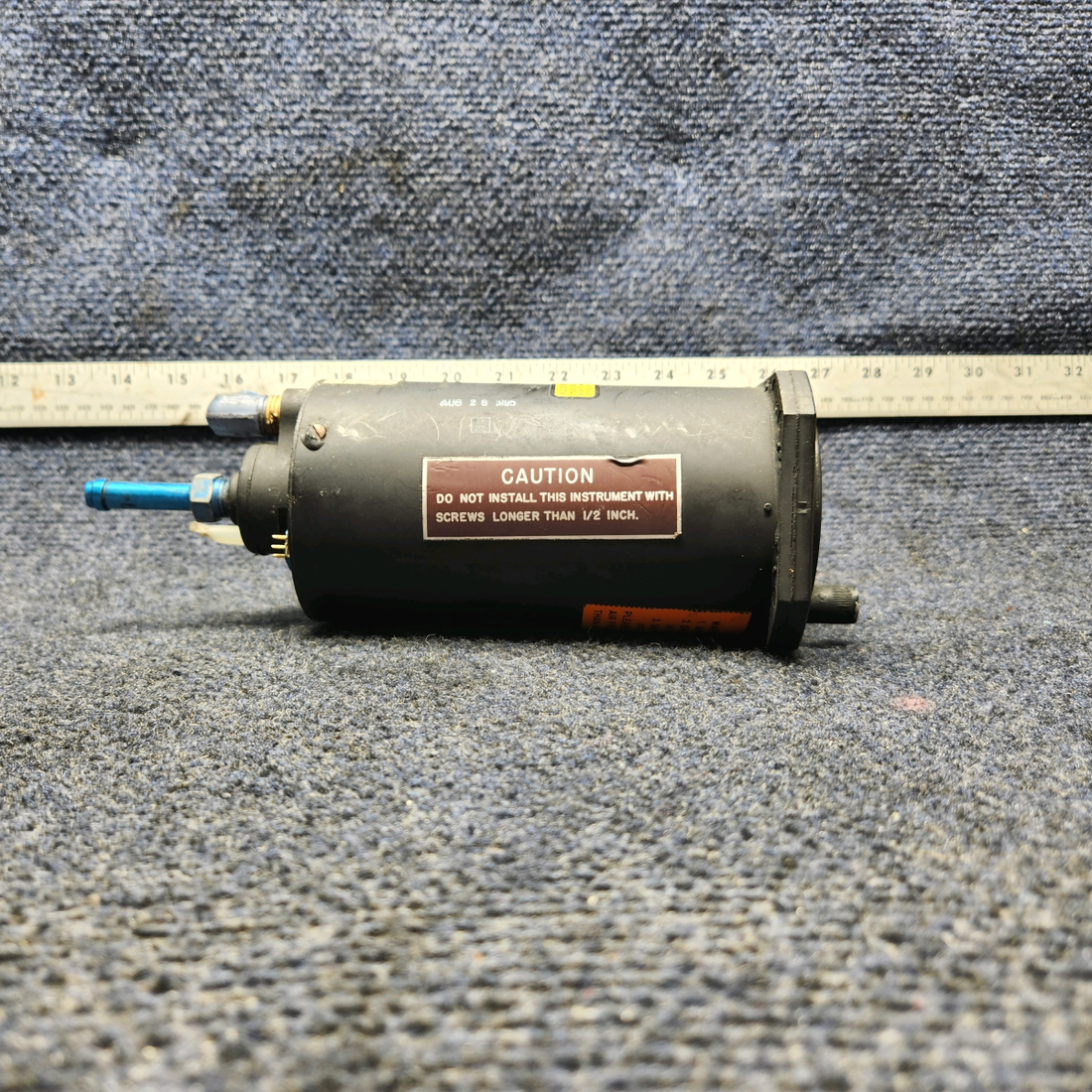 Used aircraft parts for sale, 52D66 EDO-AIRE Mitchell 5E-05 Beechcraft A24R Attitude Gyro Indicator