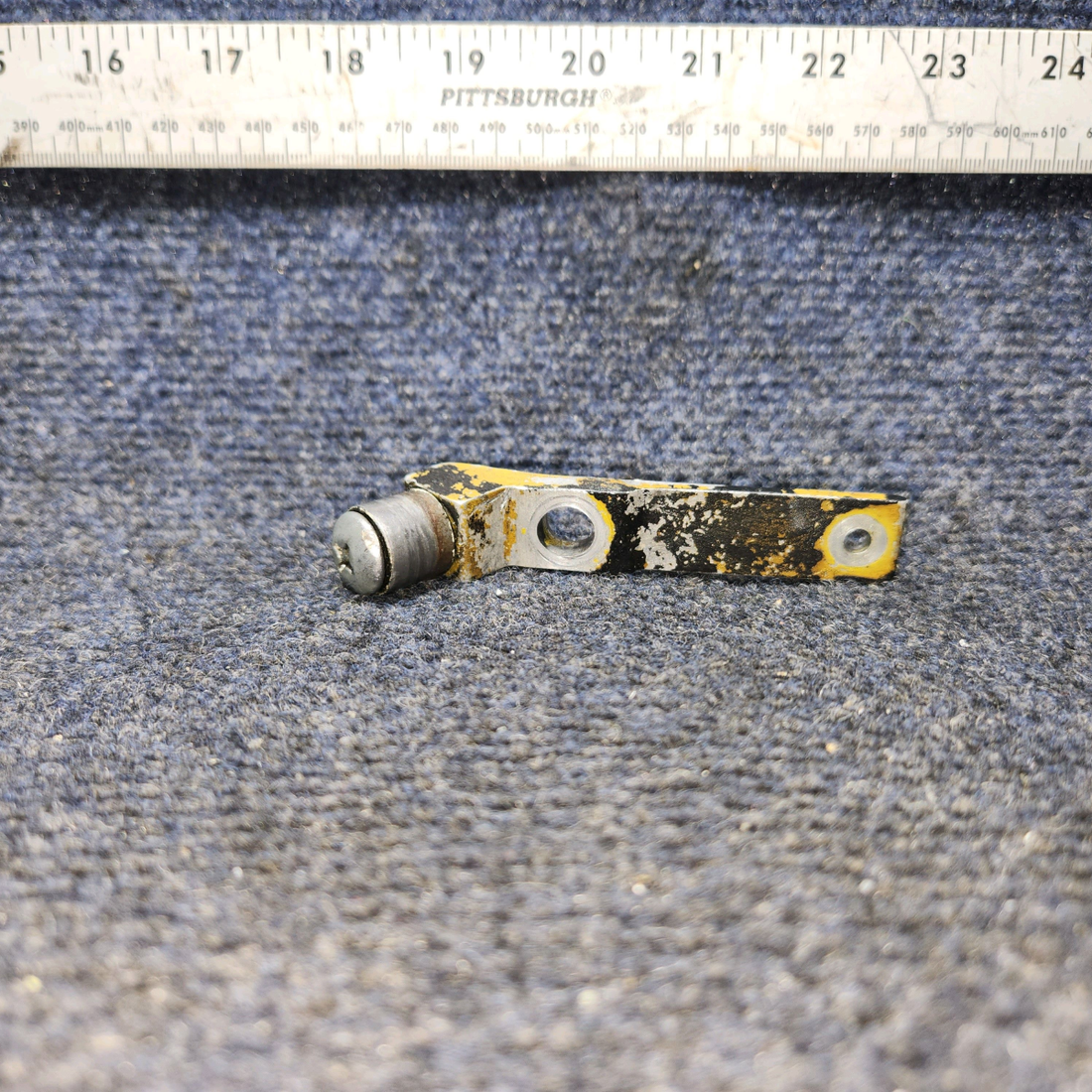 Used aircraft parts for sale, 21725-000 PIPER PA-24-250 Nose Gear Aligner Support Bracket