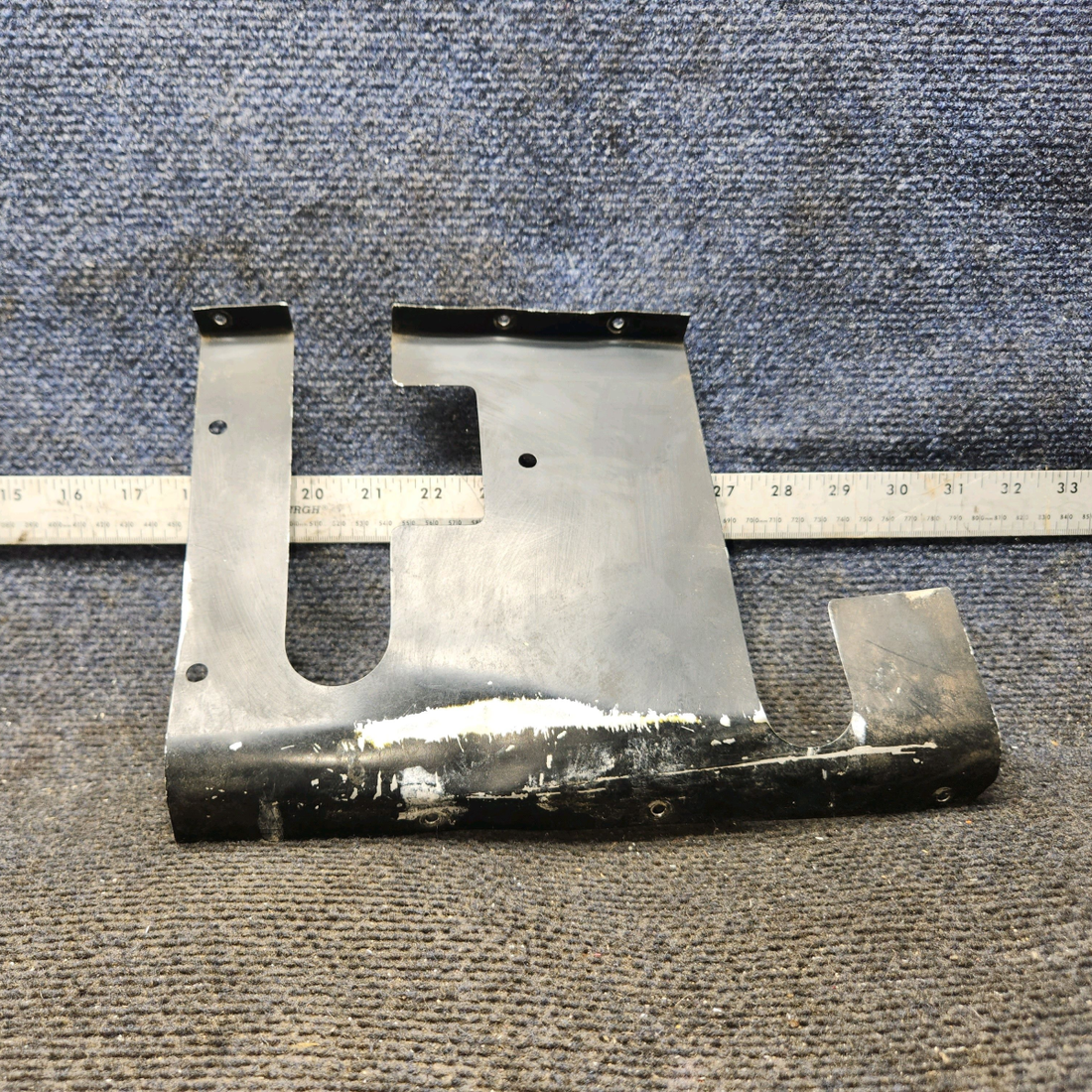 Used aircraft parts for sale, 0411971-1 cessna 150G Rudder Bar Shield – RH