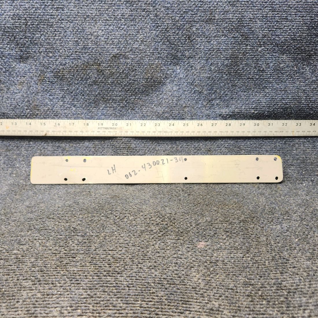 Used aircraft parts for sale, 002-430021-39 BEECHCRAFT 95-55B Aft Seat Track Assembly – LH or RH - Price per Each