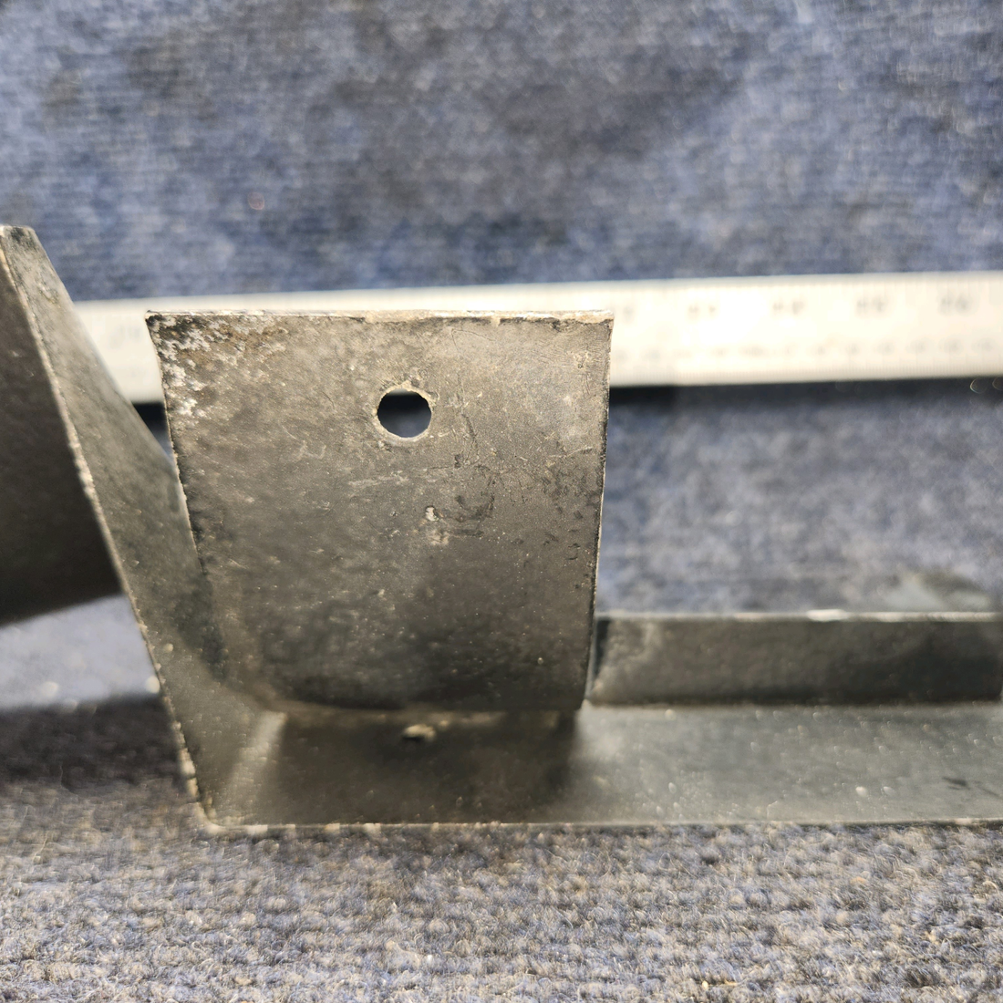 Used aircraft parts for sale, 2455049-1 Cessna Front Right Baffle Assembly