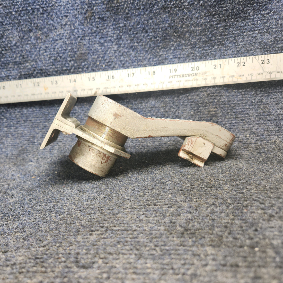 Used aircraft parts for sale, 169-820025-651 Beechcraft A24R Arm Torque Shaft Nose Gear