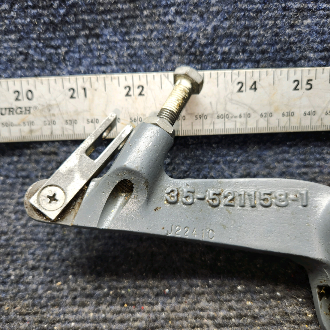 Used aircraft parts for sale, 35-521158 BEECHCRAFT F35 Aileron Bellcrank Assy - RH