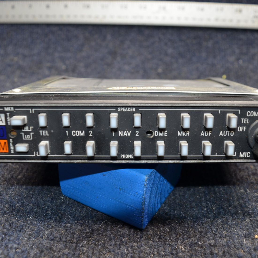 Used aircraft parts for sale, 066-1055-03 Cessna C175 KMA 24 BENDIX KING AUDIO PANEL W/ RACK NO CONNECTOR
