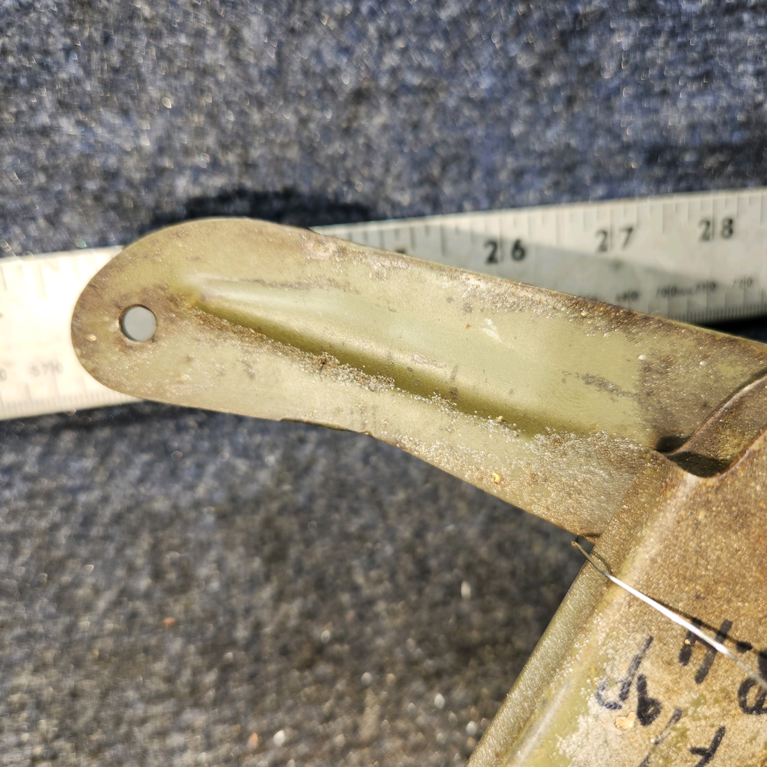 Used aircraft parts for sale, 0523535-1 Cessna 172E Flap Bellcrank Assembly RH