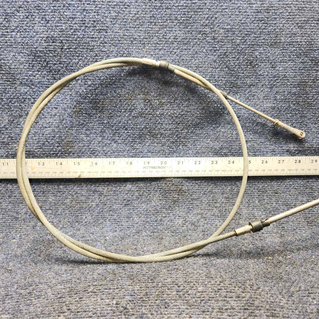 Used aircraft parts for sale, PS50146-13-10 PIPER PA28RT-201 Mixture Cable - Length 72"-  Price per Each