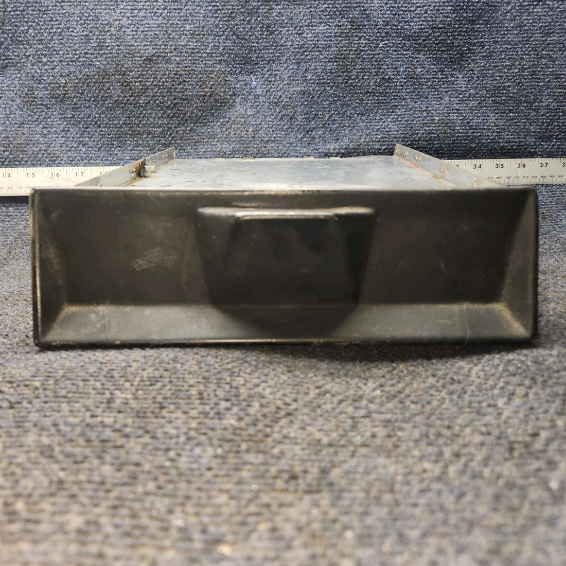 Used aircraft parts for sale, 0513320-8, 0513321-1 Cessna 172 E Map Box & Door Assembly - Black