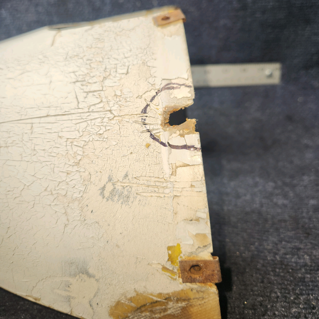 Used aircraft parts for sale, 62629-003 PIPER PA28-140 Fairing Assy Upper Tail