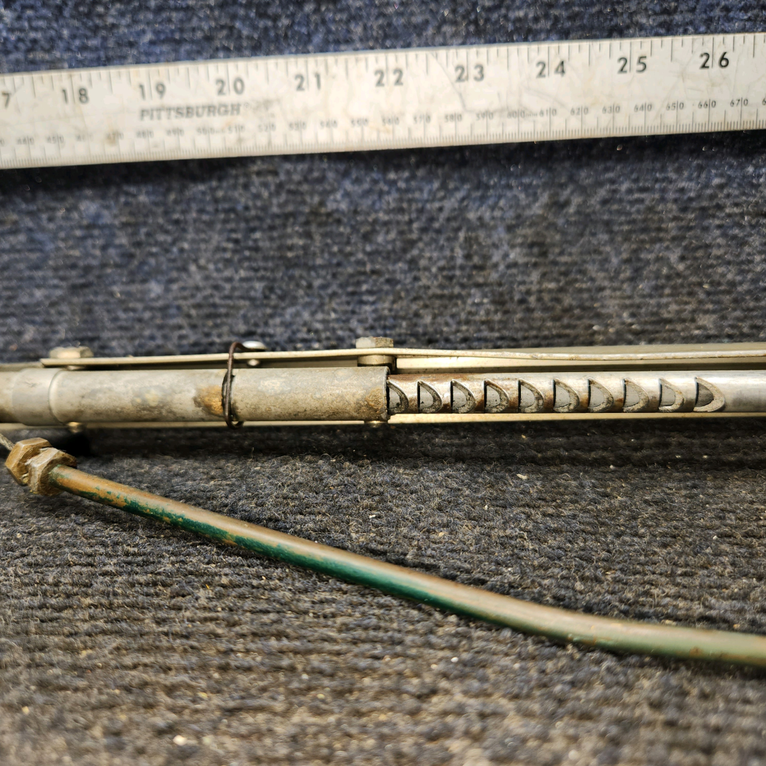 Used aircraft parts for sale, 0813150-55 Cessna 172F Parking Brake Handle Assy