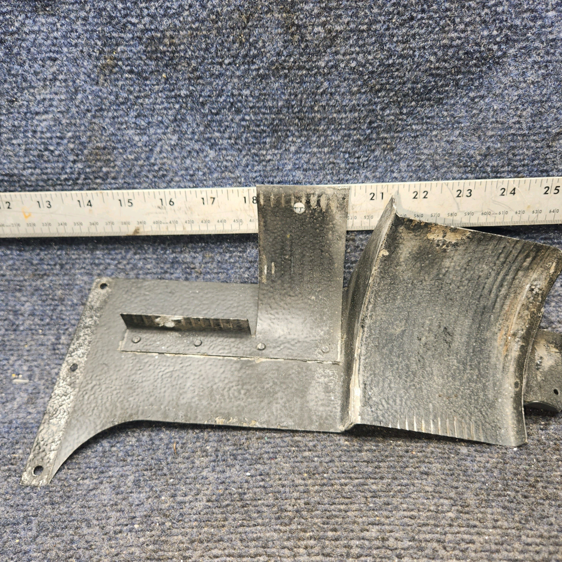 Used aircraft parts for sale, 2455049-1 Cessna Front Right Baffle Assembly