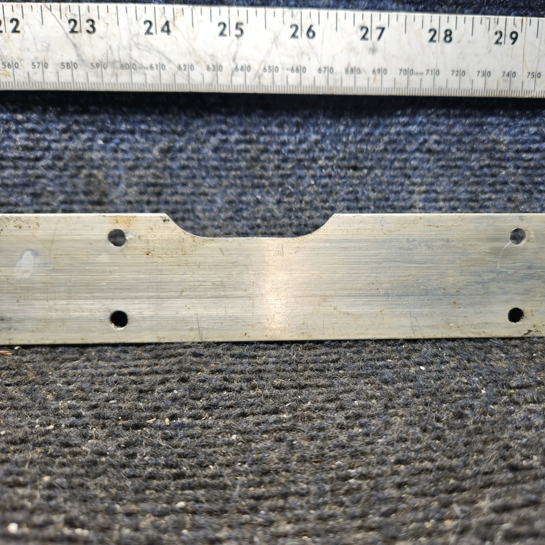 Used aircraft parts for sale, 0411546-1 cessna 150G Seat Rail Stiffener