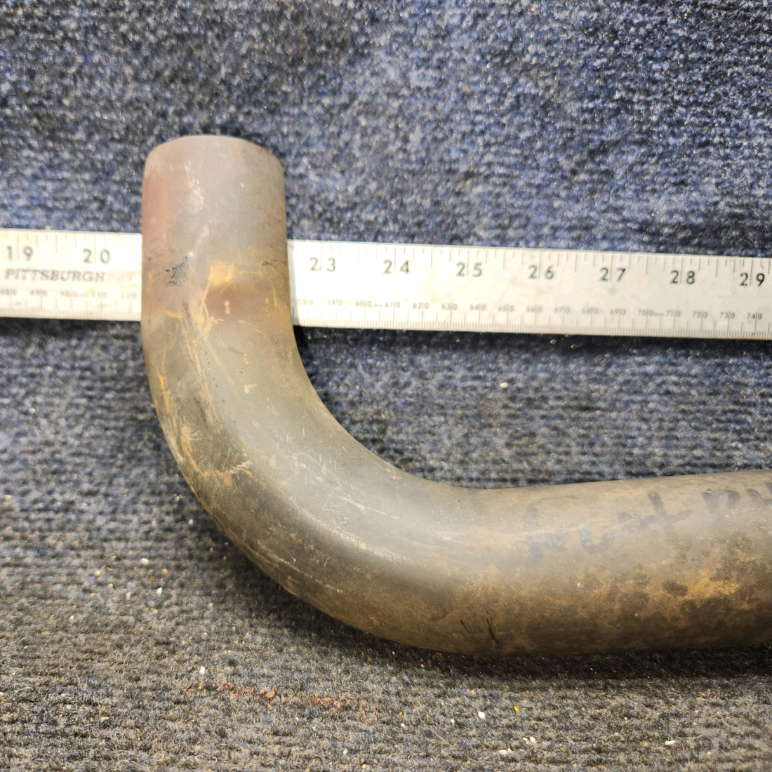 Used aircraft parts for sale, 38137-005 Lycoming IO-540-K1G5 Piper PA32RT-300 Exhaust Stack - RH Forward