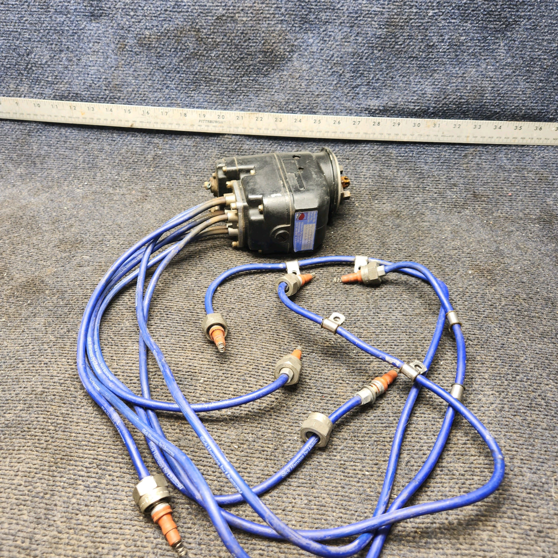 Used aircraft parts for sale, 10-600606-1 Bendix S6RSC-20 Cessna 182G Magneto