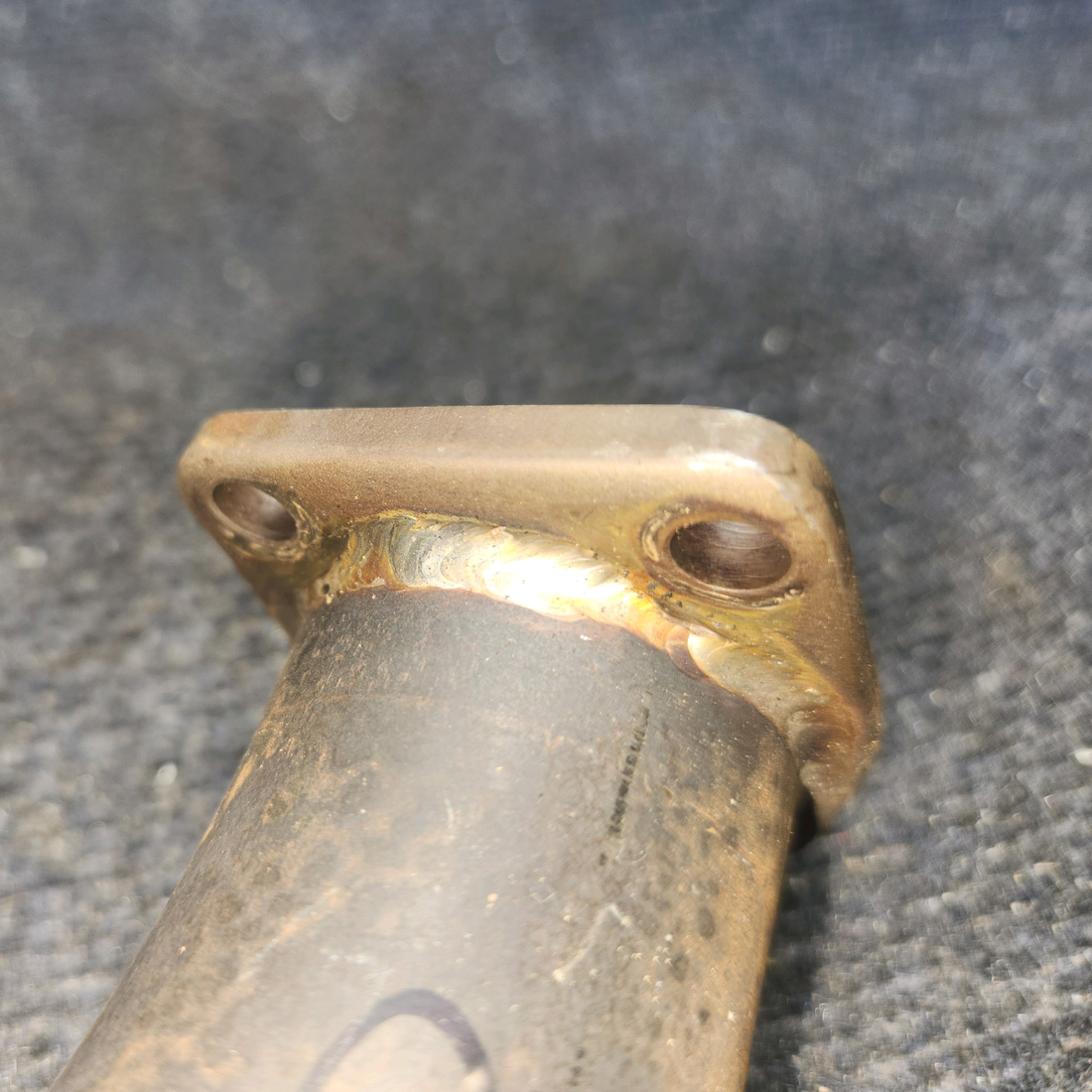 Used aircraft parts for sale, 96-950002-33 BEECHCRAFT 95-55B Exhaust Stack Assembly – Cylinder #5, LH Engine