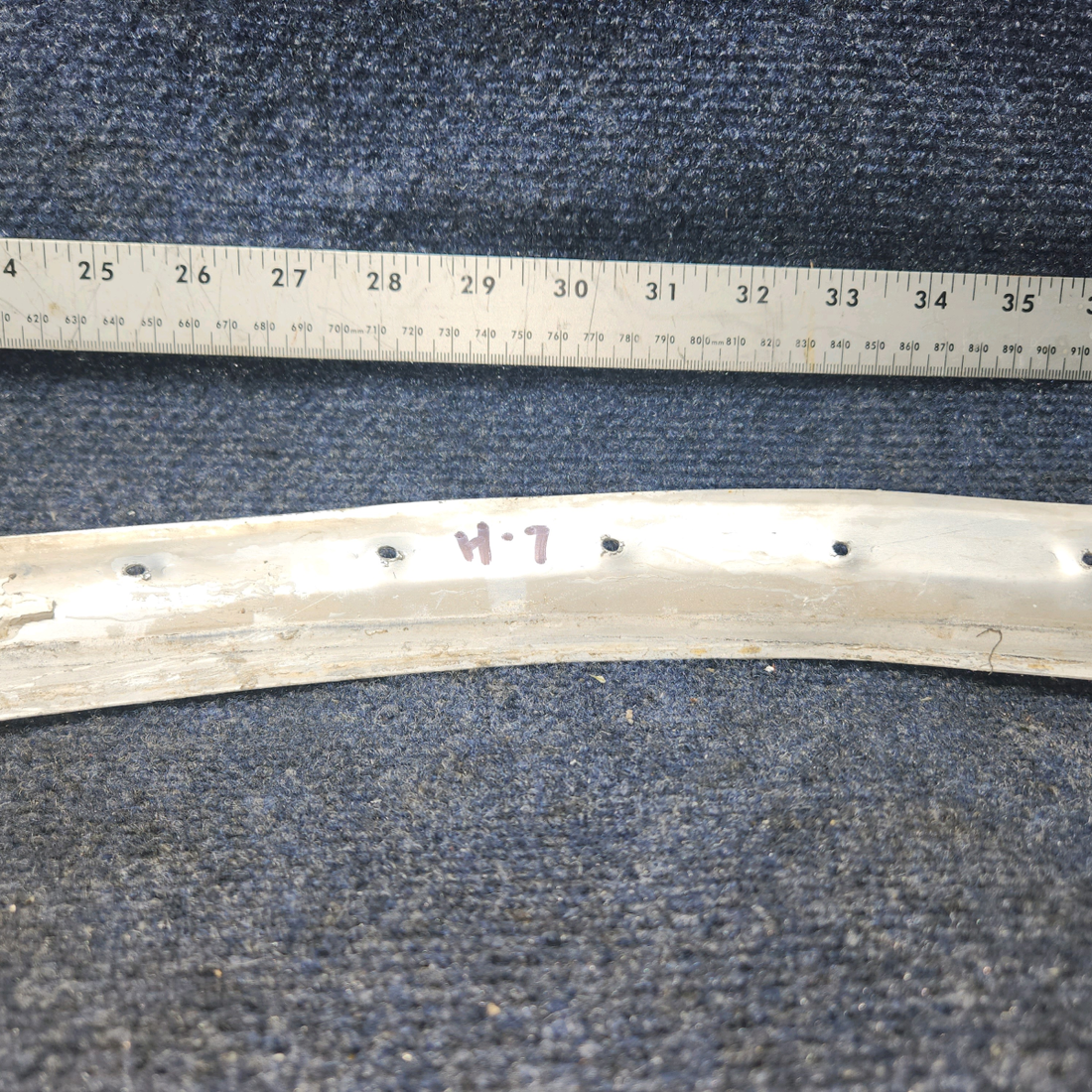 Used aircraft parts for sale, 63070-011 Piper PA28-140 Outside Windshield  Collar LH