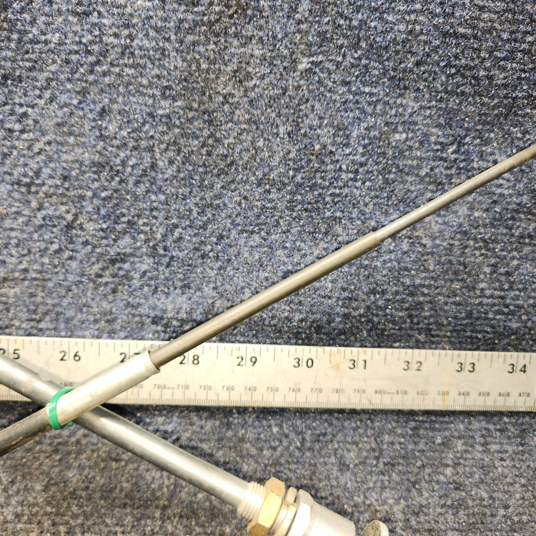 Used aircraft parts for sale, 253-001-1 Mooney M20C Throttle Control Cable (41 1/2")