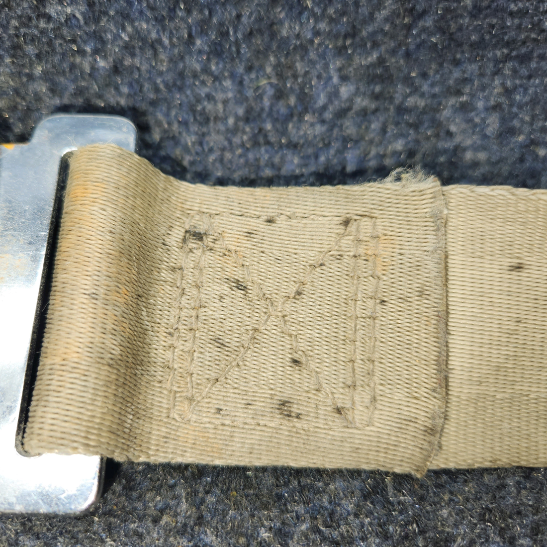 Used aircraft parts for sale, S-1746S2 CESSNA 172K PILOT OR CO-PILOT SEAT BELT ASSEMBLY - BEIGE