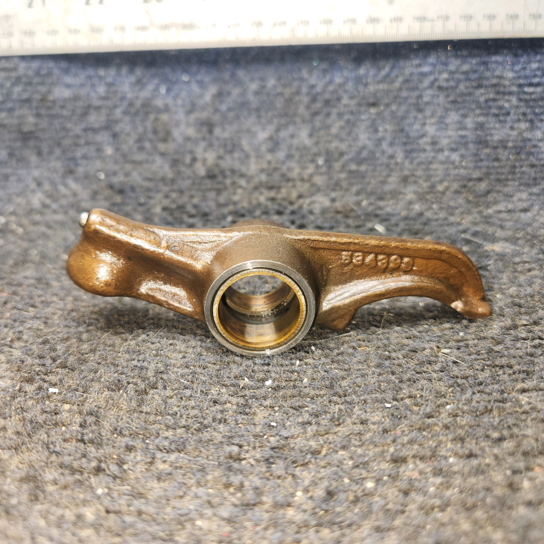 Used aircraft parts for sale, 534398 Continental O-470 Cessna 182G Engine Rocker Arm