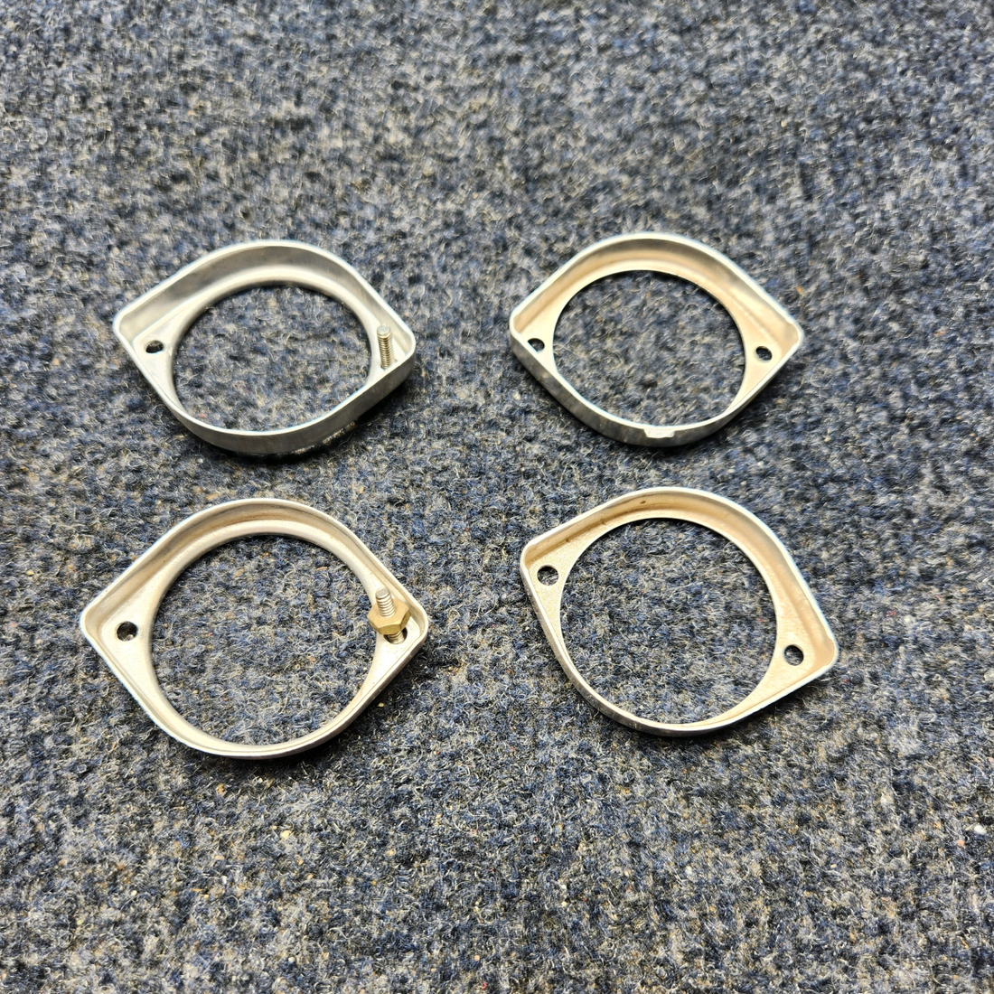 Used aircraft parts for sale, A628-D Texas Several WHELEN TAIL STROBE LENS RETAINER PRICE PER EACH