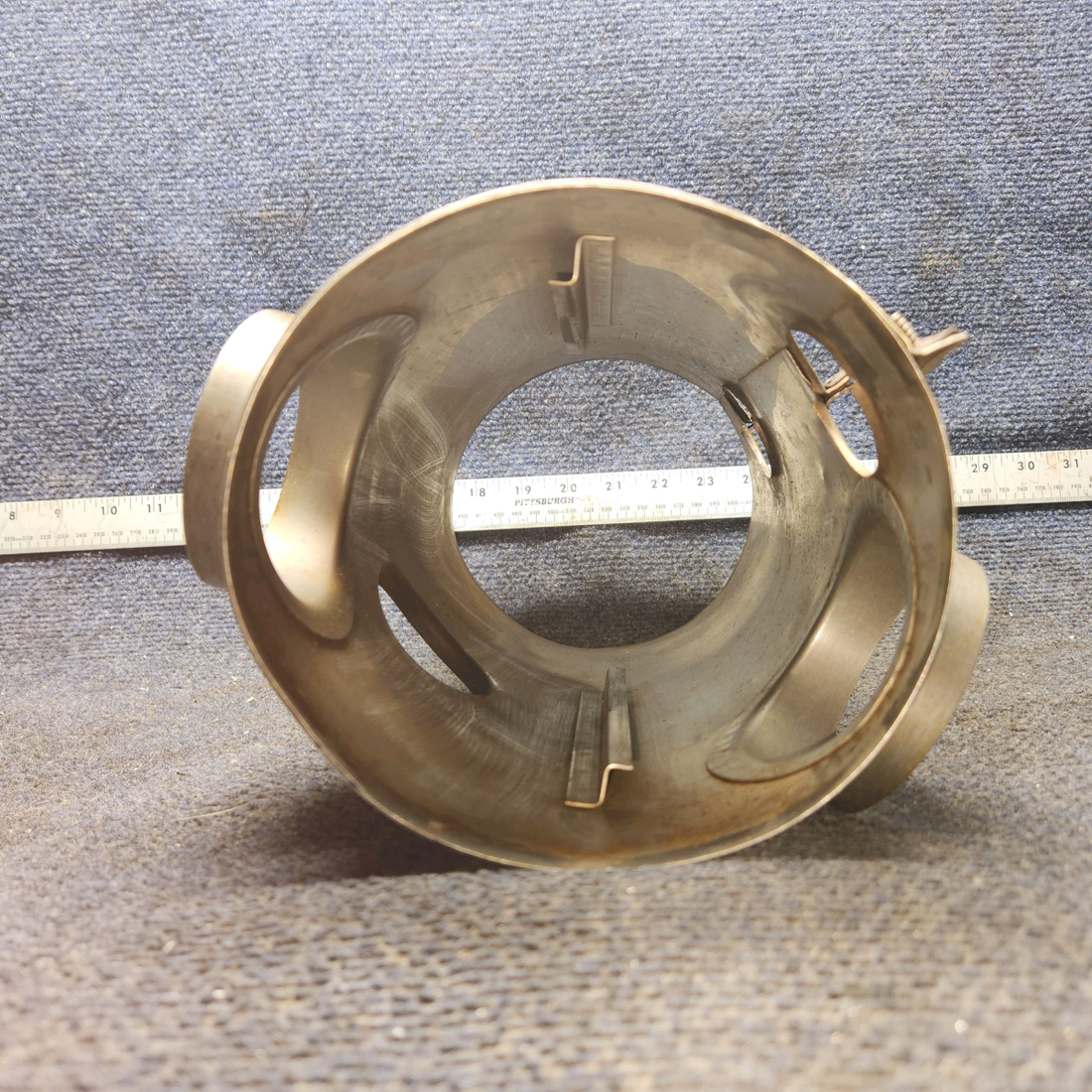 Used aircraft parts for sale, 0550176-38 Continental O-300 Cessna 172F Shroud Assy Exhaust - RH