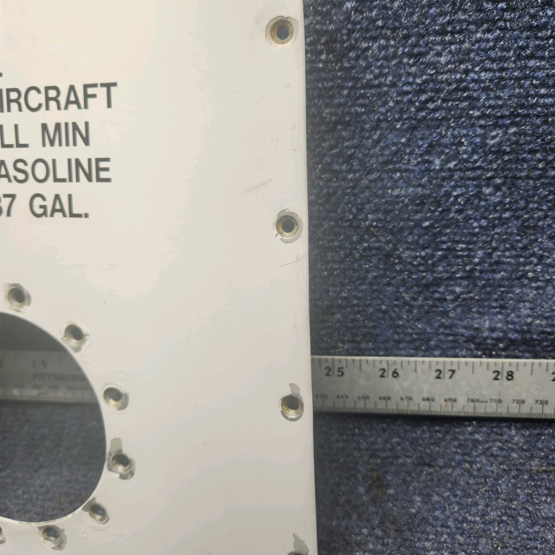 Used aircraft parts for sale, 95-110041-62 Beechcraft F33A DOOR ASSY FUEL ACCESS RH